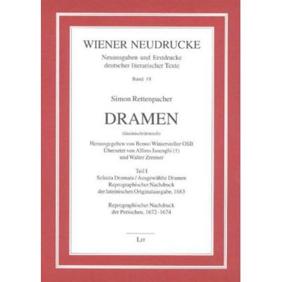 Dramen (Lateinisch-Deutsch), Taschenbuch von Simon Rettenpacher, Lit Verlag, 978-3-8258-7626-5
