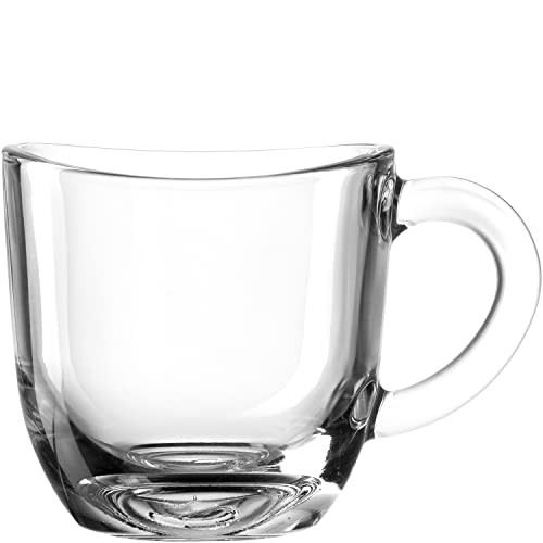Leonardo Napoli espressokopje, 80 ml, transparant
