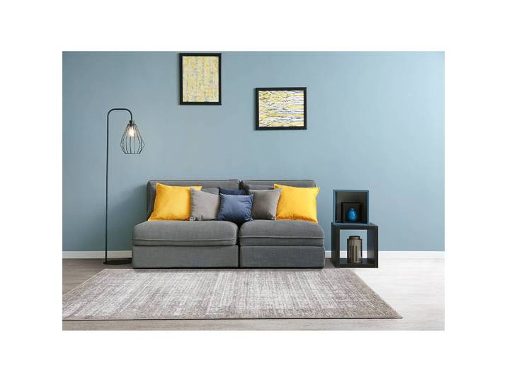 Teppich Campos Beige/Beige 120 x 170cm Webstoff