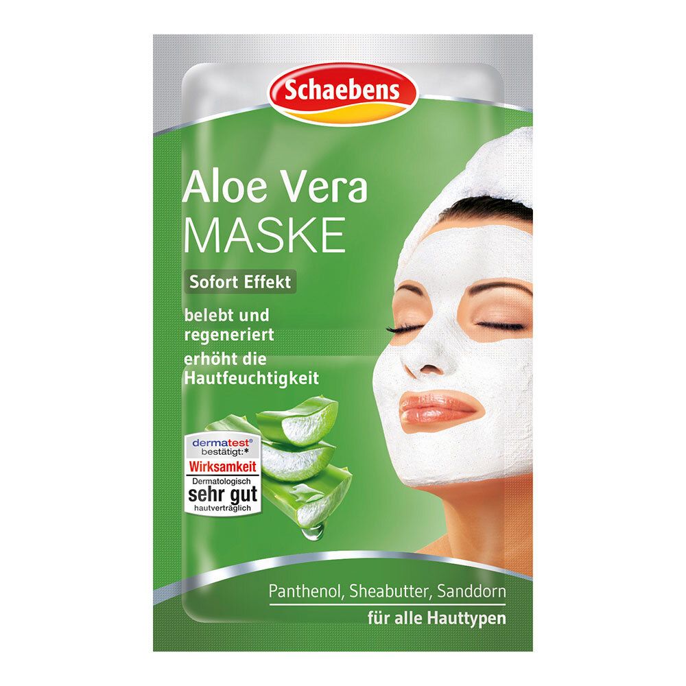 Aloe Vera Maske 1 St Gesichtsmaske