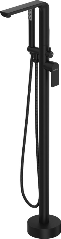 Mexen Roxy freistehende Wannenbatterie, Schwarz - 75533-70