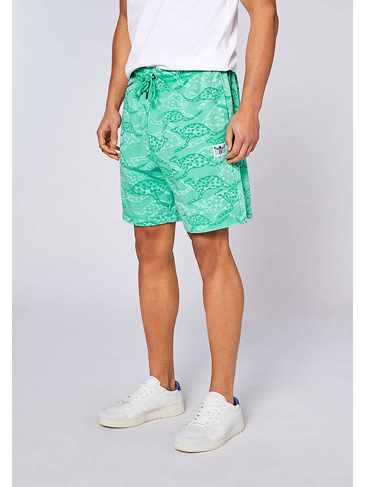 Chiemsee Sweatshorts in Türkis - L