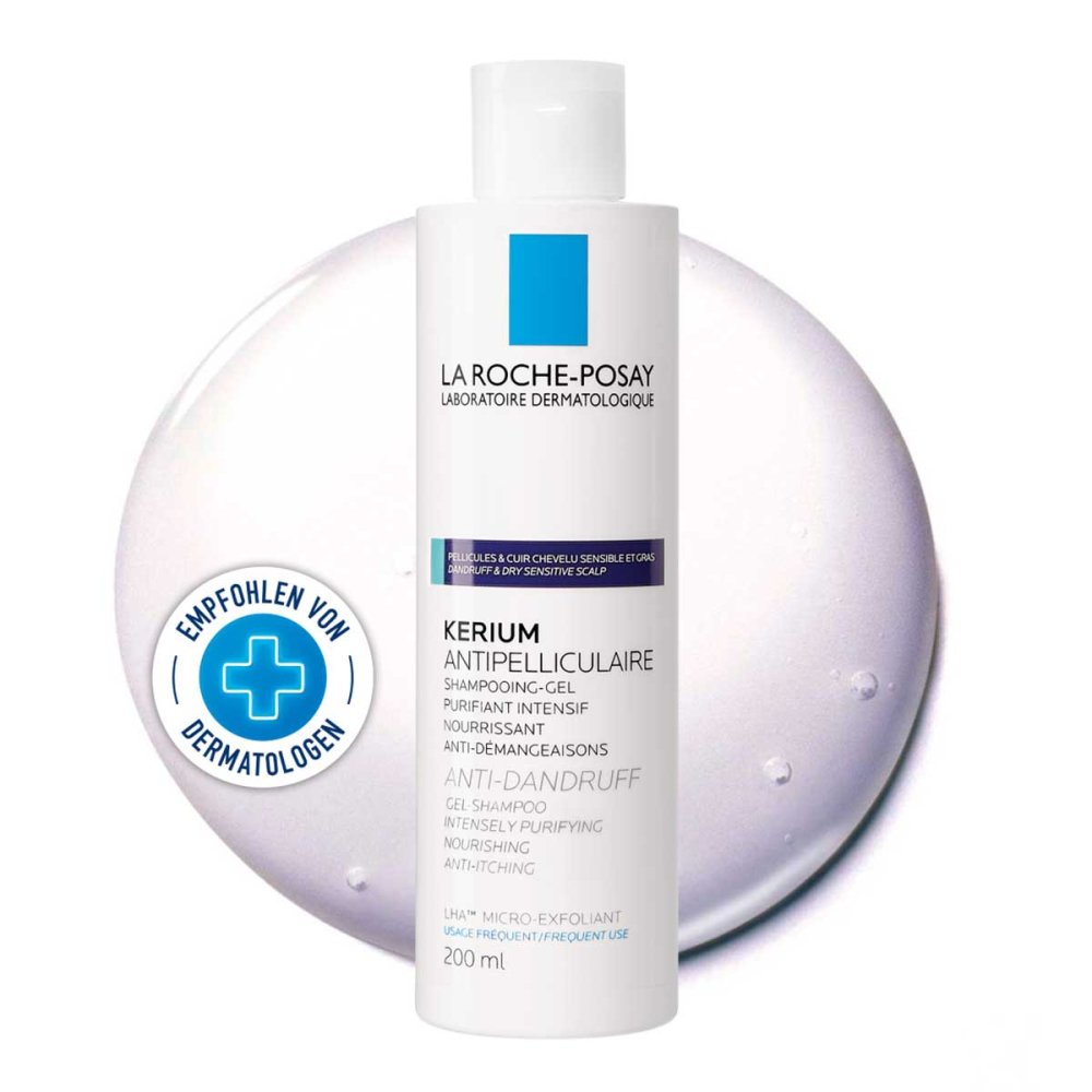 L'Oreal Deutschland GmbH Roche Posay Kerium fettige Haut Gelshampoo 04229001