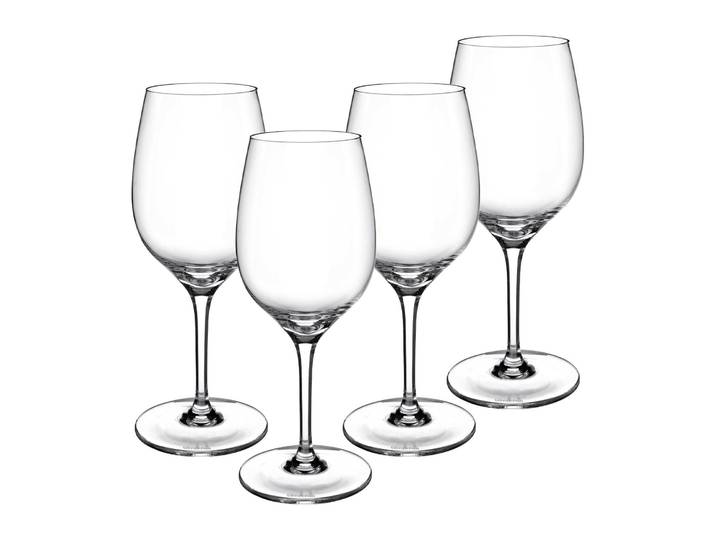 Weißweinglas VILLEROY & BOCH Weißweingläser Entrée 300 ml 4er Set transparent , bunt (transparent), Glas, Trinkgefäße, Weißweinglas