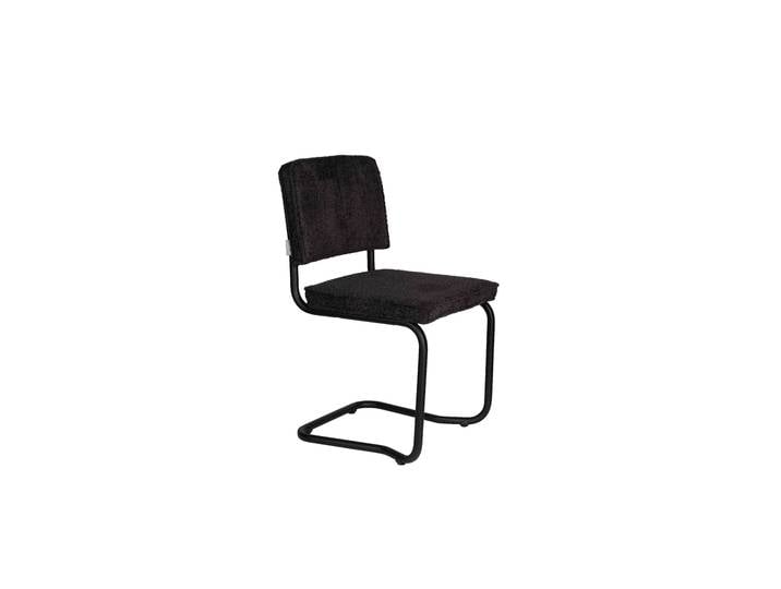 2er Set Zuiver Ridge Kink Esszimmerstuhl Stahl/Polyester