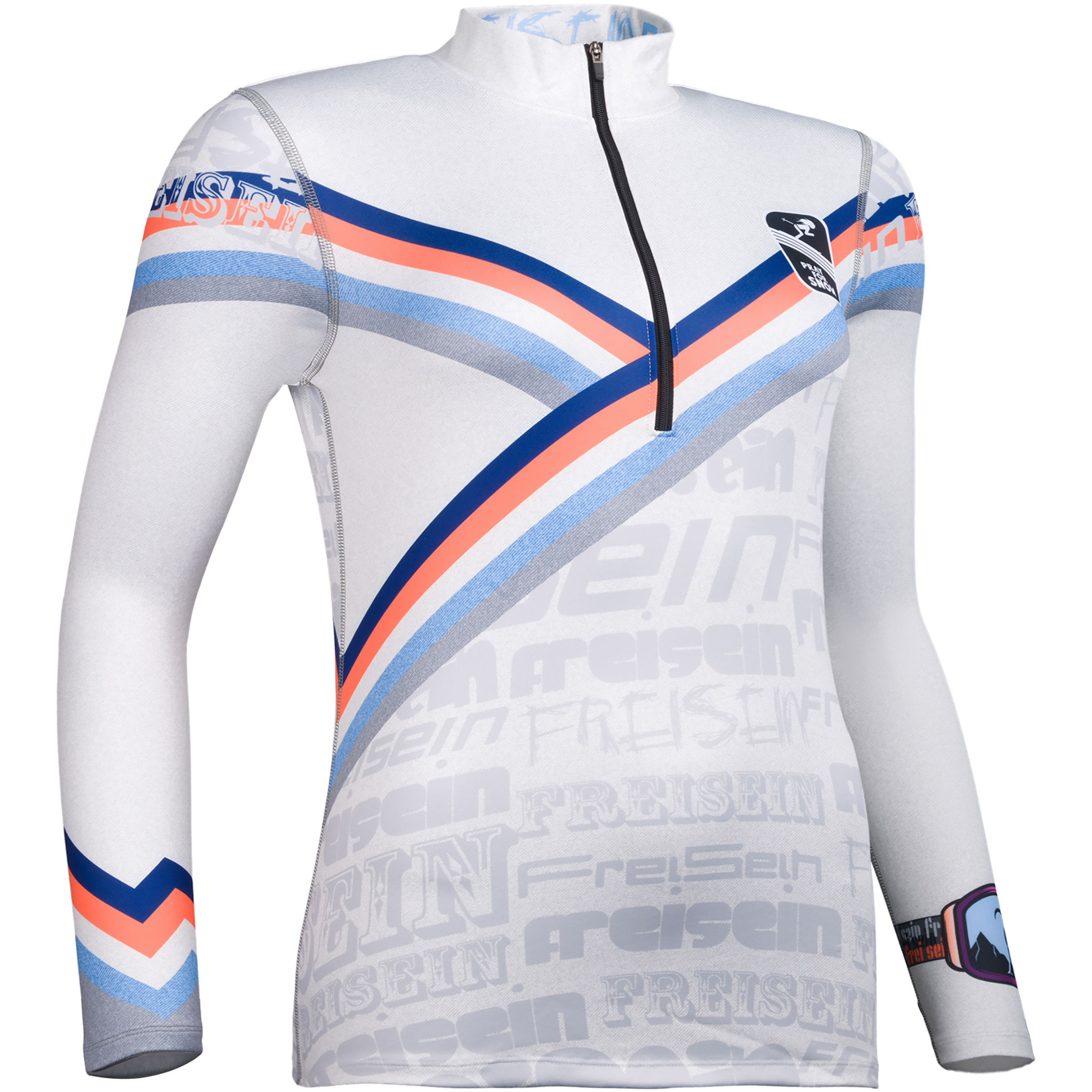 FreiSein SnowSports Damen Longsleeves beige Größe S Trekking Elastisch