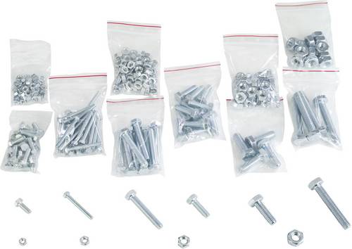 838518 Kombi-Schrauben-Sortiment Nachfüllpackung 374 Teile