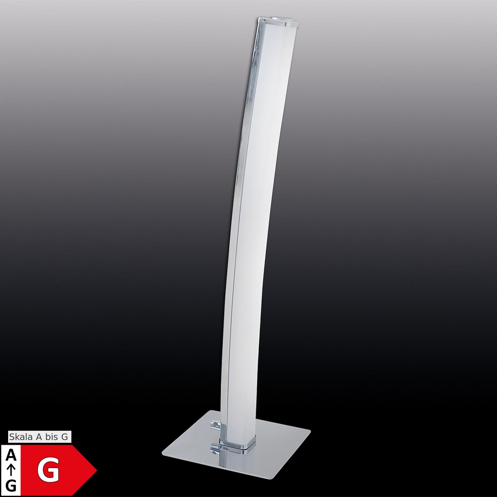 Näve LED Tischleuchte "DUBAI" H: 50cm chrom