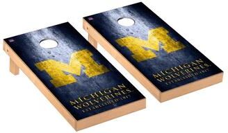 Skip's Garage Michigan Wolverines 2x4 Pro Cornhole Boards - V5