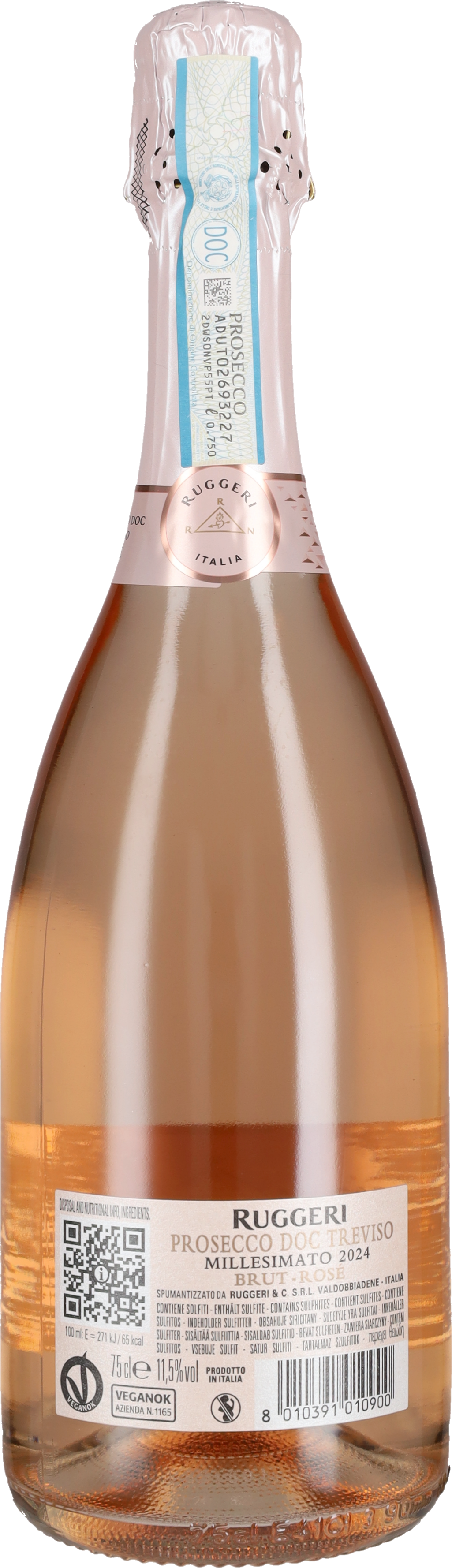 Prosecco Rosé Brut 'Argeo' Ruggeri 2025