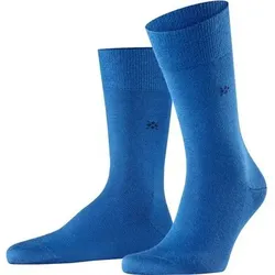 BURLINGTON Leeds Herren Socken, Größe 40 in Blau Blau