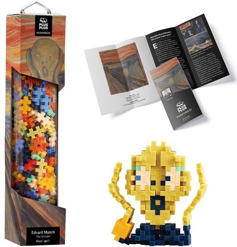 Plus-Plus Inspired 350 pcs Edvard Munch : The Scream - Plus Plus