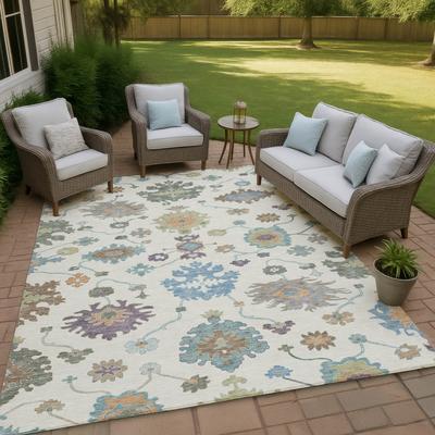 Addison Rugs Machine Washable Indoor/ Outdoor Traditonal Delhi Chantille Rug