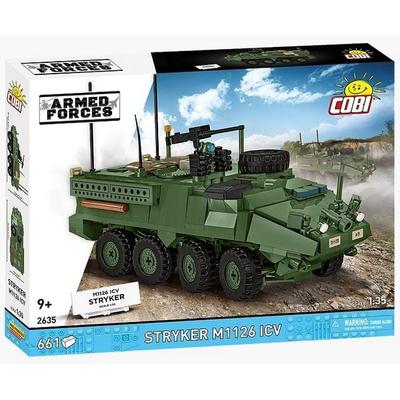 COBI Armed Forces 2635 - Stryker M1126 ICV, Bausatz 1:35, 661 Klemmbausteine
