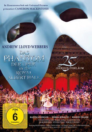 Laurence Connor - Das Phantom der Oper - zum 25. Jubiläum: Live aus der Royal Albert Hall London - Preis vom 17.10.2026 19:25:27 h