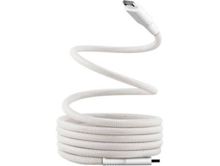 Tnb - Câble De Charge Usb-C/Usb-C 1.5m Gaine Aimantée Blanc