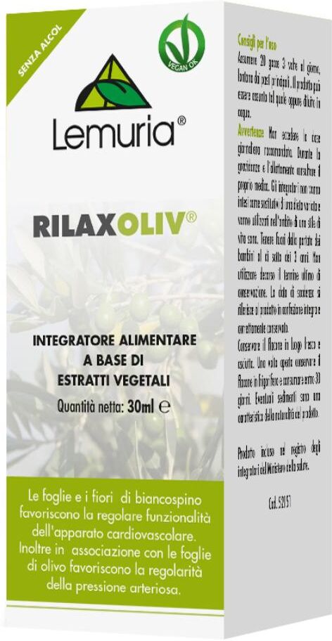 LEMURIA srl RILAXOLIV  30ML GTT
