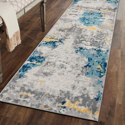 Porch & Den Tanoak Distressed Abstract Pattern Area Rug