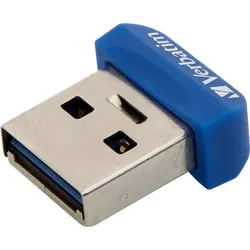 Verbatim Store 'n' Stay NANO - USB 3.0-Stick 64 GB - Blau