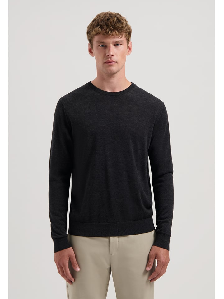 DSTREZZED Wollpullover in Anthrazit - XL