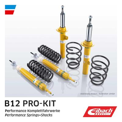 Eibach Fahrwerkssatz, Federn/Dämpfer, Sportfahrwerk B12 PK [Hersteller-Nr. E90-85-046-04-22] für VW