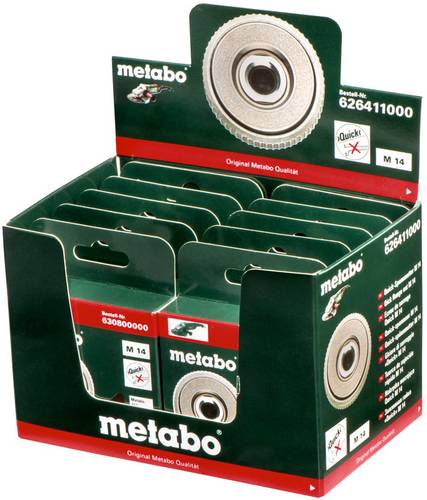 Metabo 10 Quick-Spannmutter M 14/ Display (626411000) 626411000