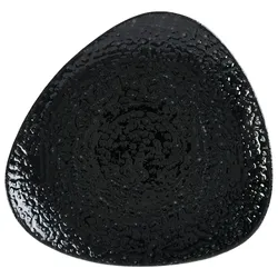 Churchill Homespun Chroma Black Teller Dreieckig 22,9cm