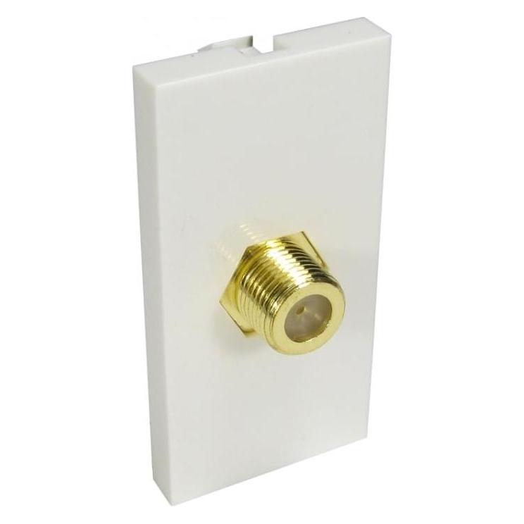 Cables Direct CDL 1x F-Connector Euromod-Coupler (AV-MOD1FCONN)