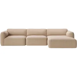 &Tradition Develius Mellow Sofa, Konfiguration F, karakorum 003