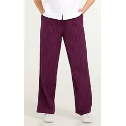 Baumwoll-Hose in Druck pflaume in Größe 40 von DW-Shop, Pflaume, 40