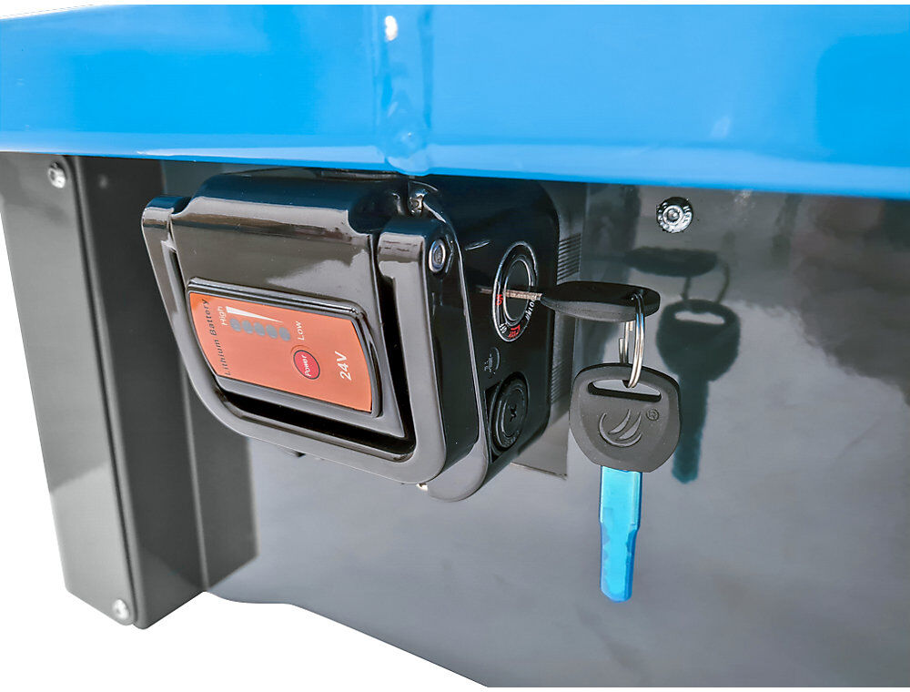 E-Modul CustomLine Nachrüstset, für Montage- und Etagenwagen, mit ergonomischem Schiebebügel eurokraft pro