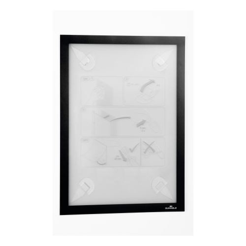 Durable DURAFRAME WALLPAPER A4 Inforahmen schwarz
