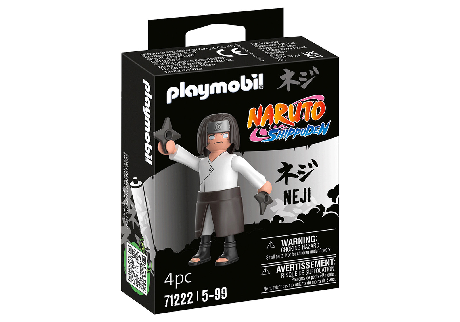 Playmobil Naruto Shippuden Neji constructiespeelgoed 71222