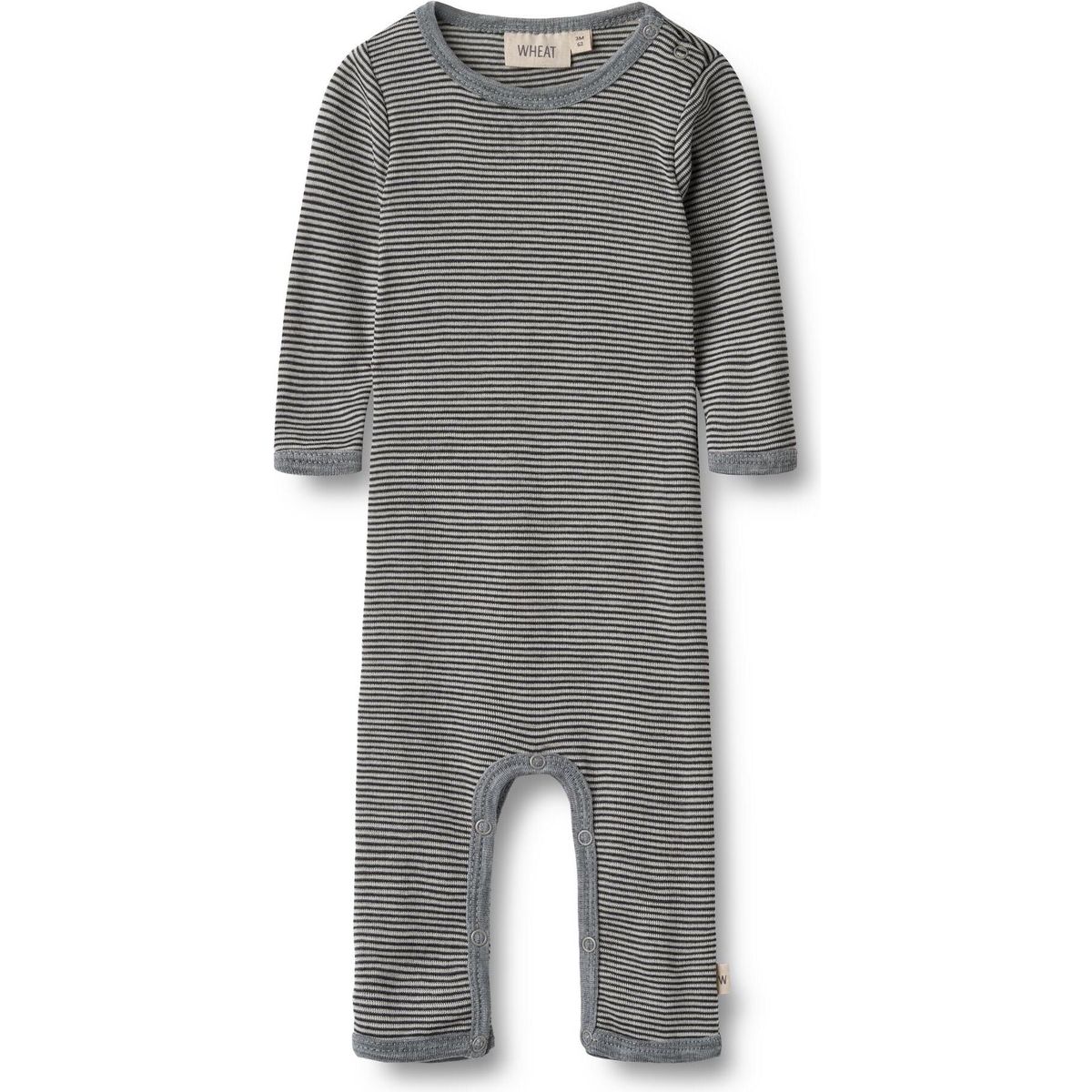 Wheat Wool Jumpsuit Haven navy stripe (1433) 56 9320-779 RWS-1433-56/1m