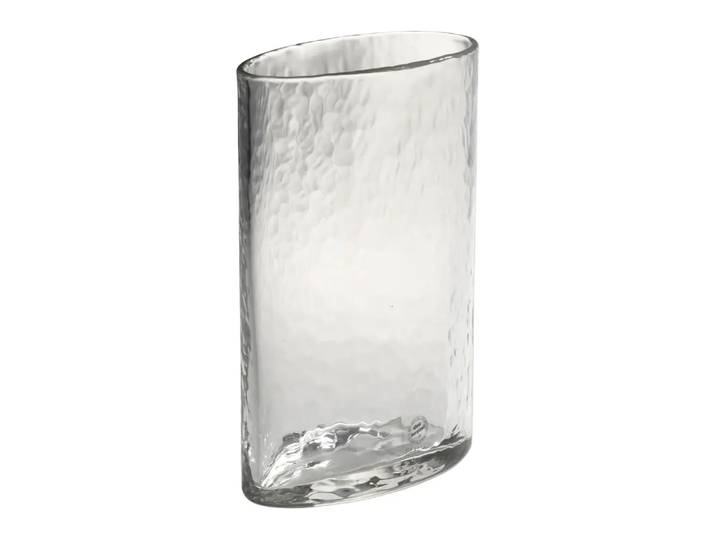 Dekovase Elba, Hergiswil, transparent, Glas