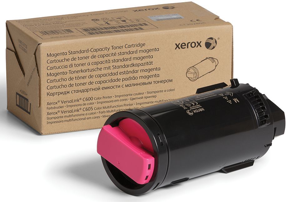 Xerox VersaLink C600-Farbdrucker/C605-Farb-Multifunktionsdrucker Standardkapazität-Tonermodul Magenta (6000 Seiten) - 106R03897, 6000 Seiten, Magenta, 1 Stück(e)