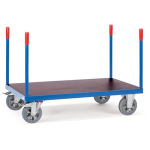 Fetra Transportwagen Rungenwagen, 12583, 1200 x 800 mm, mit Feststellbremse, Tragkraft 1200 kg