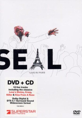 Martyn Atkins - Seal - Live in Paris (DVD+CD) - Preis vom 11.10.2026 03:10:56 h