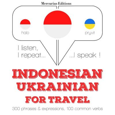 Travel words and phrases in Ukrainian - JM Gardner, Audio, 9782821147409