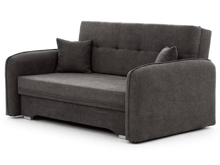 LAINE 2-Sitzer-Schlafsofa, dunkelgrau