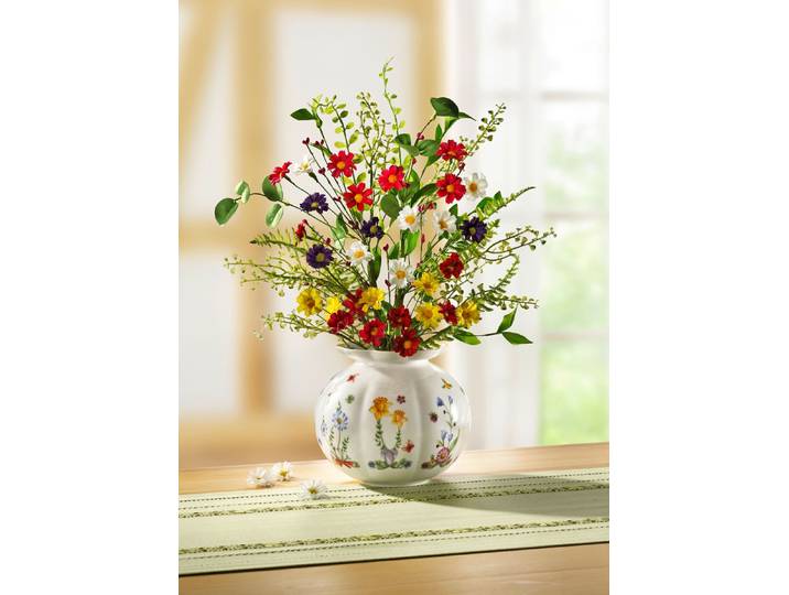 Villeroy & Boch Vase aus Porzellan, Weiss
