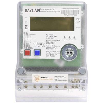 Counttec BTK30 DZ1004Q Drehstromzähler digital MID-konform: Ja 1St.