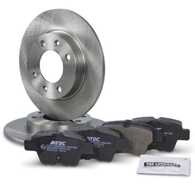 Bestprice Bremsscheiben+Bremsbeläge Hinterachse SYSTEM BOSCH [Hersteller-Nr. 10601703] für Citroën