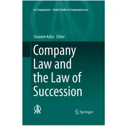 Company Law and the Law of Succession, Fachbücher von Susanne Kalss