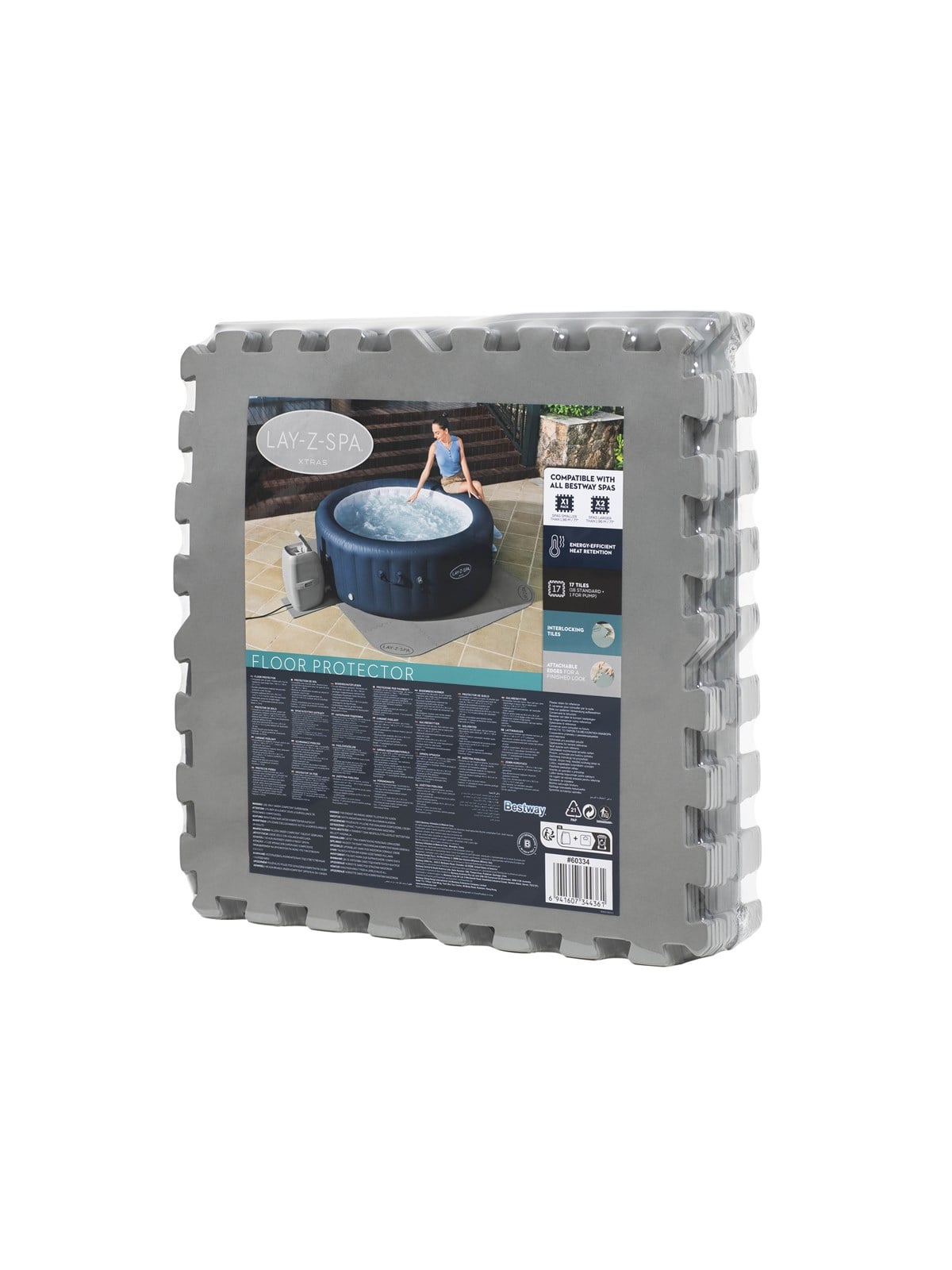 Bestway 60334 Lay-Z-Spa Bodenschutzfliesen-Set
