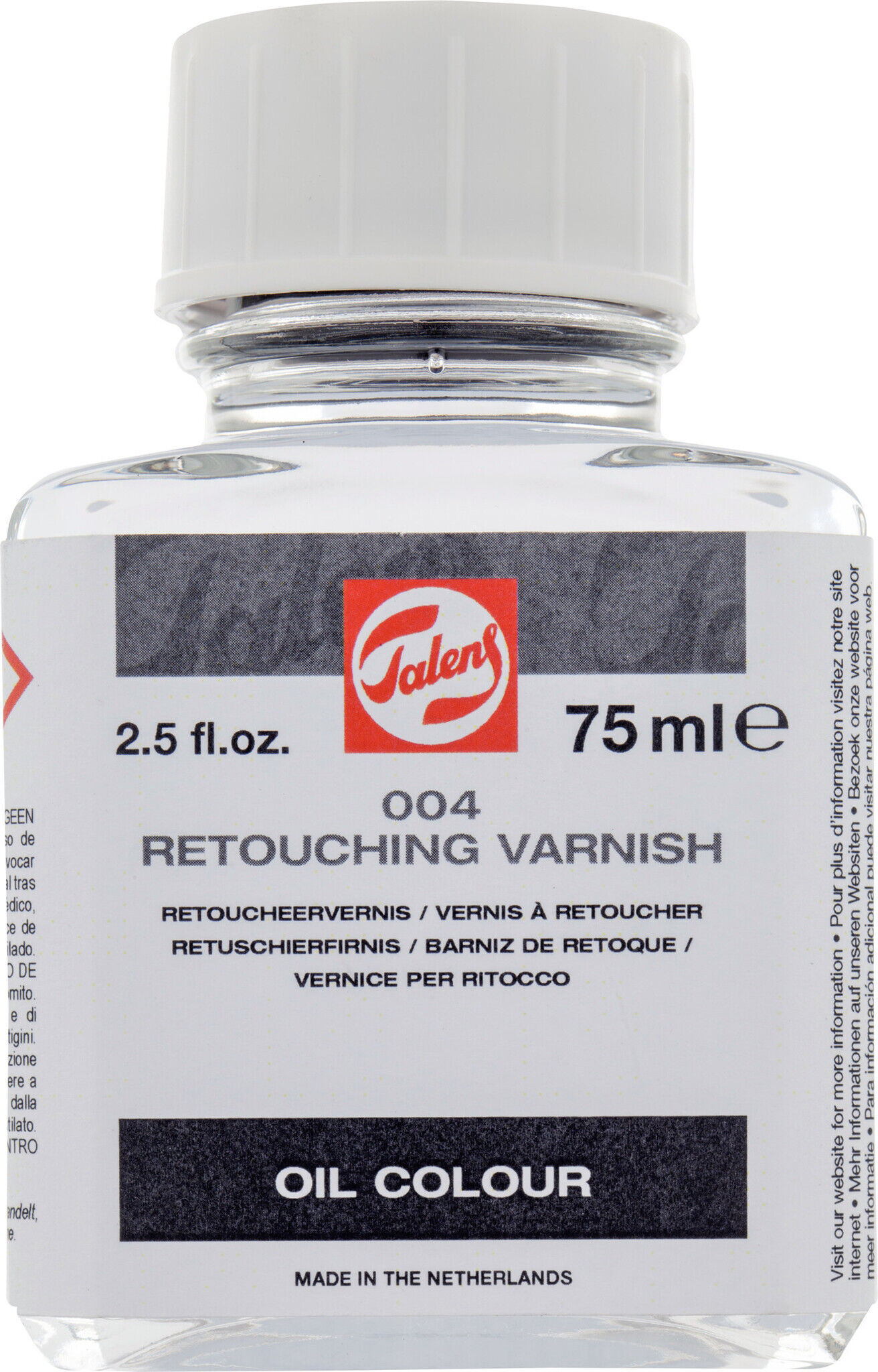 Talens Retoucheervernis - 75 ml - 004   8712079410322   Verf