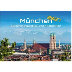 Umbreit, Kalender, München - Zwischen Alpenblick und Altstadtflair 2027 (A2)