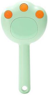 Everyday Crate Pet Spray Massage Grooming Brush For Dogs & Cats green