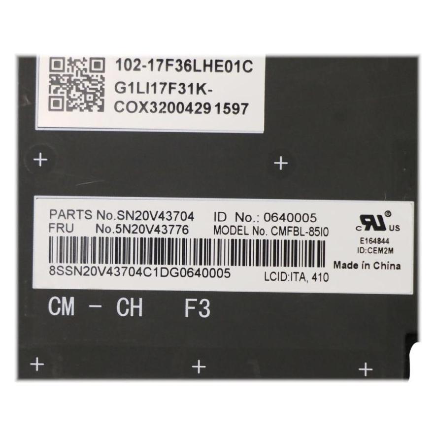 Lenovo CMFL-CS20,BK-BL,CHY,ITA (5N20V43776)