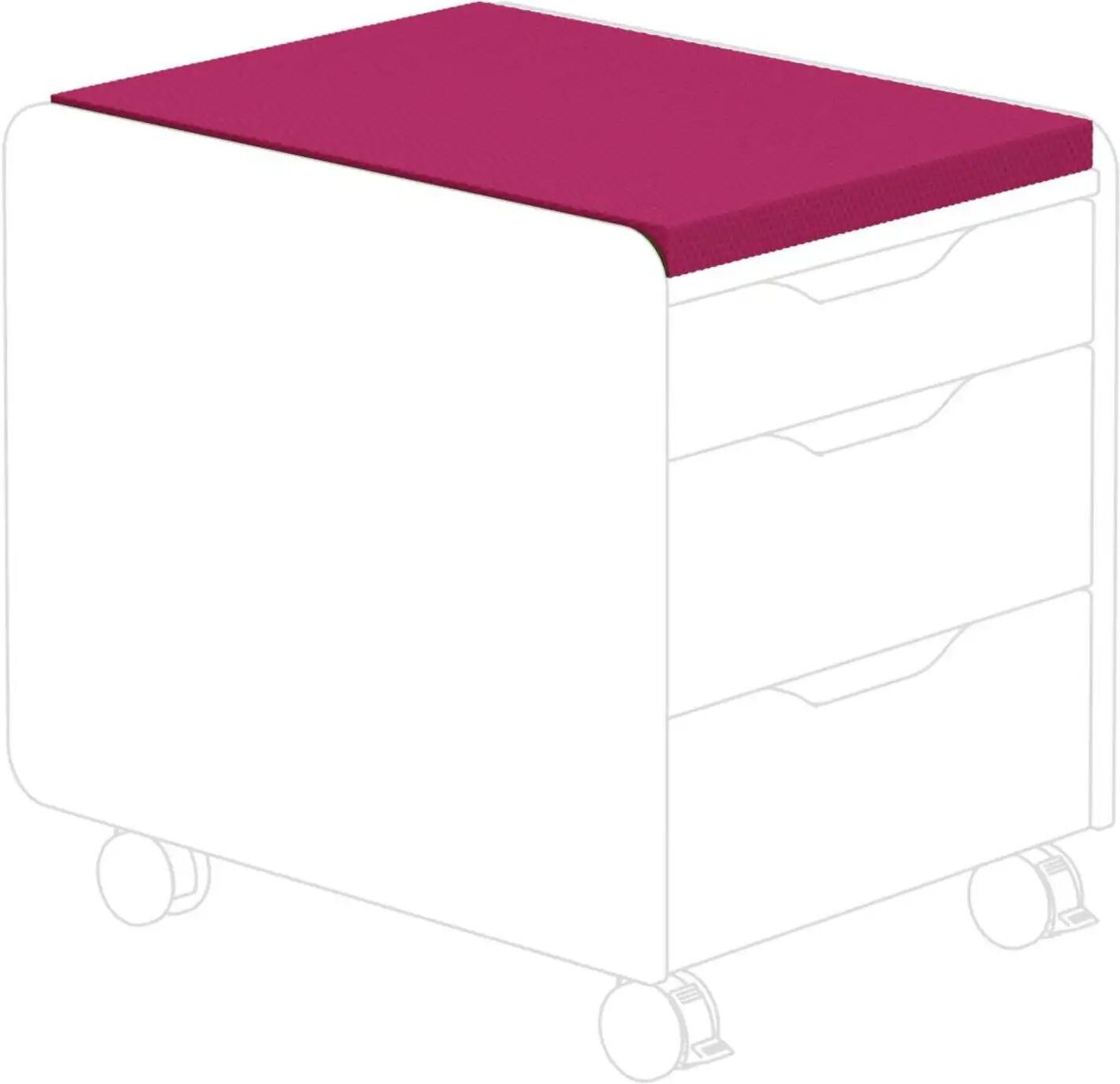 Für Paidi Rollcontainer  Brombeere